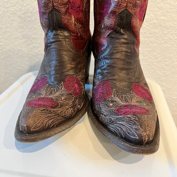Old Gringo Yippee Ki Yay Laurel zip ankle boots  7.5 - Picture 5 of 8